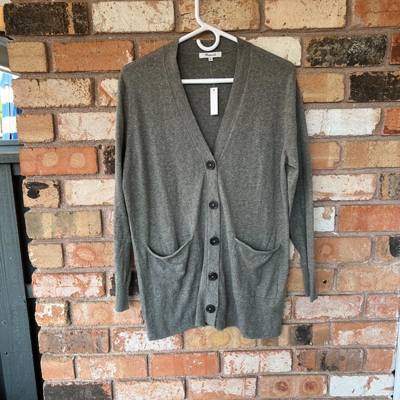 Nwt Madewell Summer Soft Maysfield Gray 